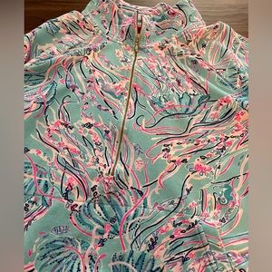 Lily Pulitzer popover half zip size XXL